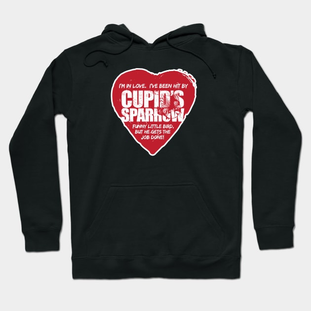 Cupids Arrow Red Series Hoodie by kramericaindustees